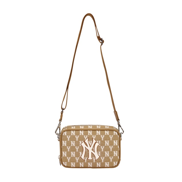 Mua Túi Đeo Chéo MLB Jacquard Monogram Mini Cross Bag New York Yankees  32BGDM111-50B Màu Nâu - MLB - Mua tại Vua Hàng Hiệu h029521