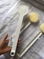 Cọ Lưng Siêu Mềm Xuất Nhật Hàng Xịn, Bàn Chải Chà Lưng Muji Nhật Bản, Cây Cọ Tắm Kì Lưng Thư Giãn Dài 35Cm