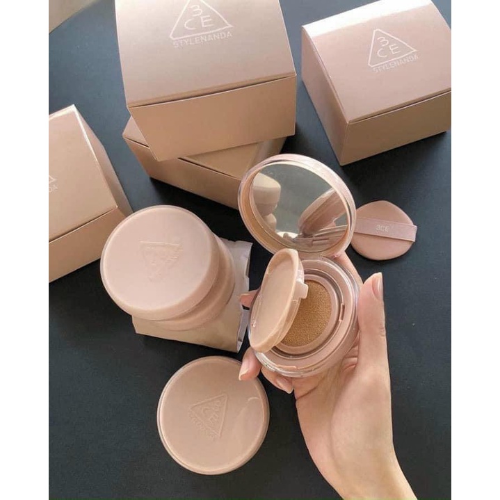 Phấn 3CE Soft matte fit Cushion (có lõi phụ) | Shopee Việt Nam