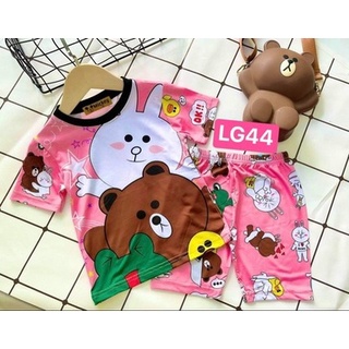 [7-11kg] Set lửng gái chất thun lạnh loại 1 mềm mịn mát họa tiết xinh