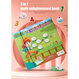 Đồ Chơi Giáo Dục Nhận Thức Toán Học Dán Nam Châm Cho Trẻ Mẫu Giáo