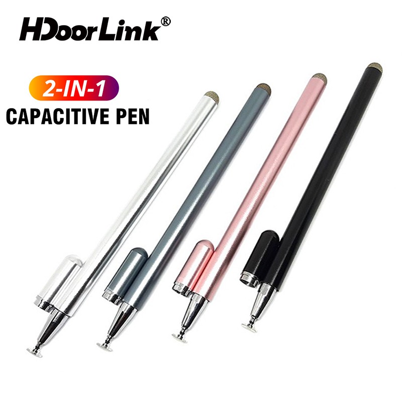 Ảnh Bút cảm ứng HdoorLink kỹ thuật số 2 trong 1 đa năng thích hợp cho điện thoại/ máy tính bảng 1