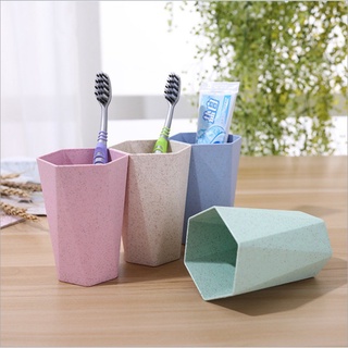 COMBO 3 Cốc Nhựa Chịu Nhiệt Lúa Mạch An Toàn Cho Sức Khỏe Hình Lục Giác 88082