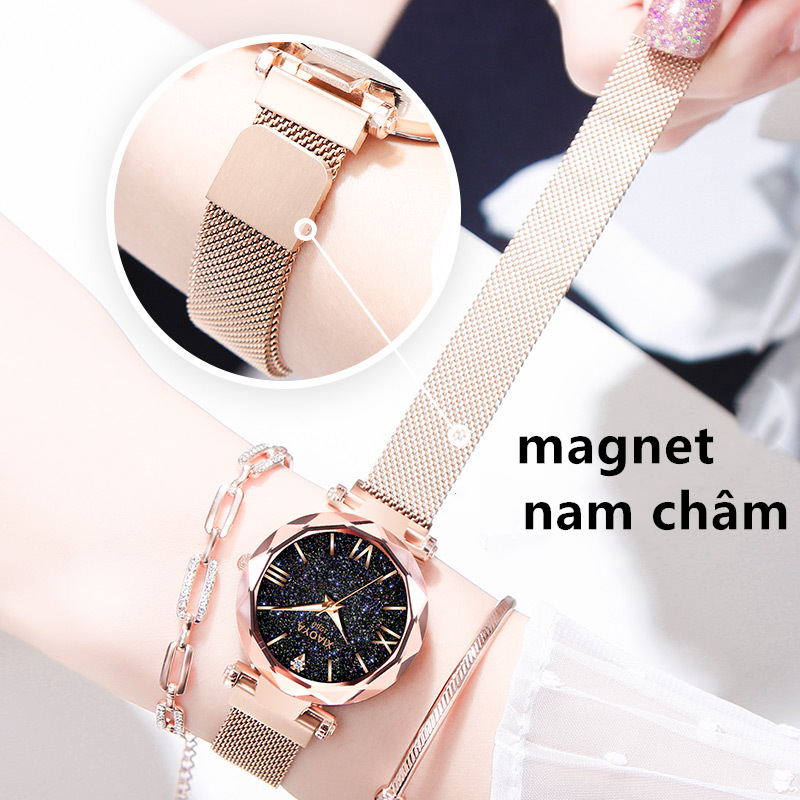 Ảnh Đồng Hồ Đeo Tay Xiaoya 1269 Thiết Kế Dây Kim Loại Thời Trang Cho Nữ 1