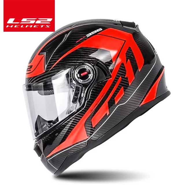 Mũ Bảo Hiểm Fullface LS2 ff396 carbon | Shopee Việt Nam