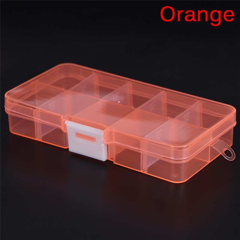 Hộp Nhựa Đựng Trang Sức 10 Ngăn Điều Chỉnh Được