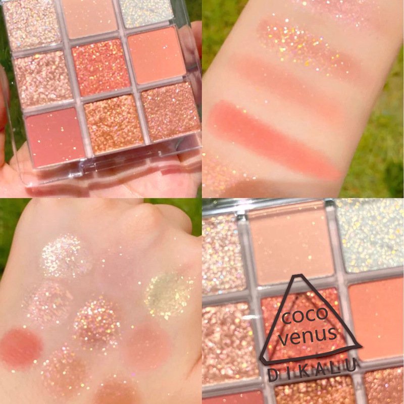 Bảng Phấn Mắt 9 Ô Thất Mỹ Nhân Dikalu Coco Venus Eyeshadow - DKL029