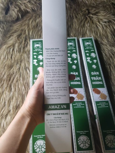 Combo 2 hộp  170 cây nhang đàn trầm hương