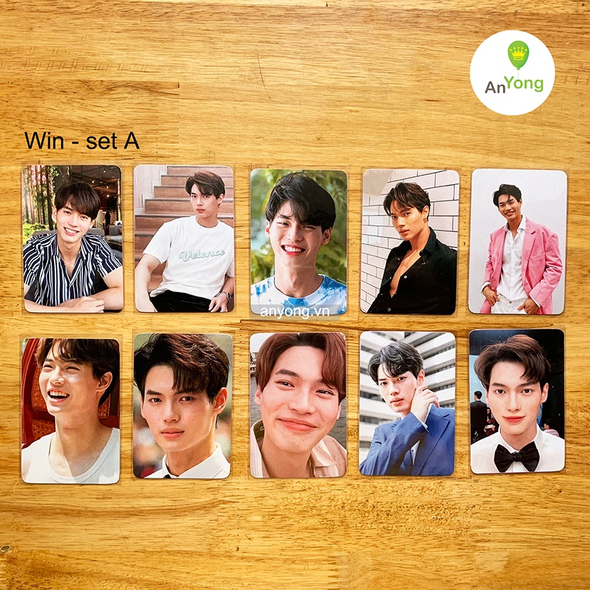 Set 10 tấm card hình BrightWin bo góc tặng sleeve | Shopee Việt Nam
