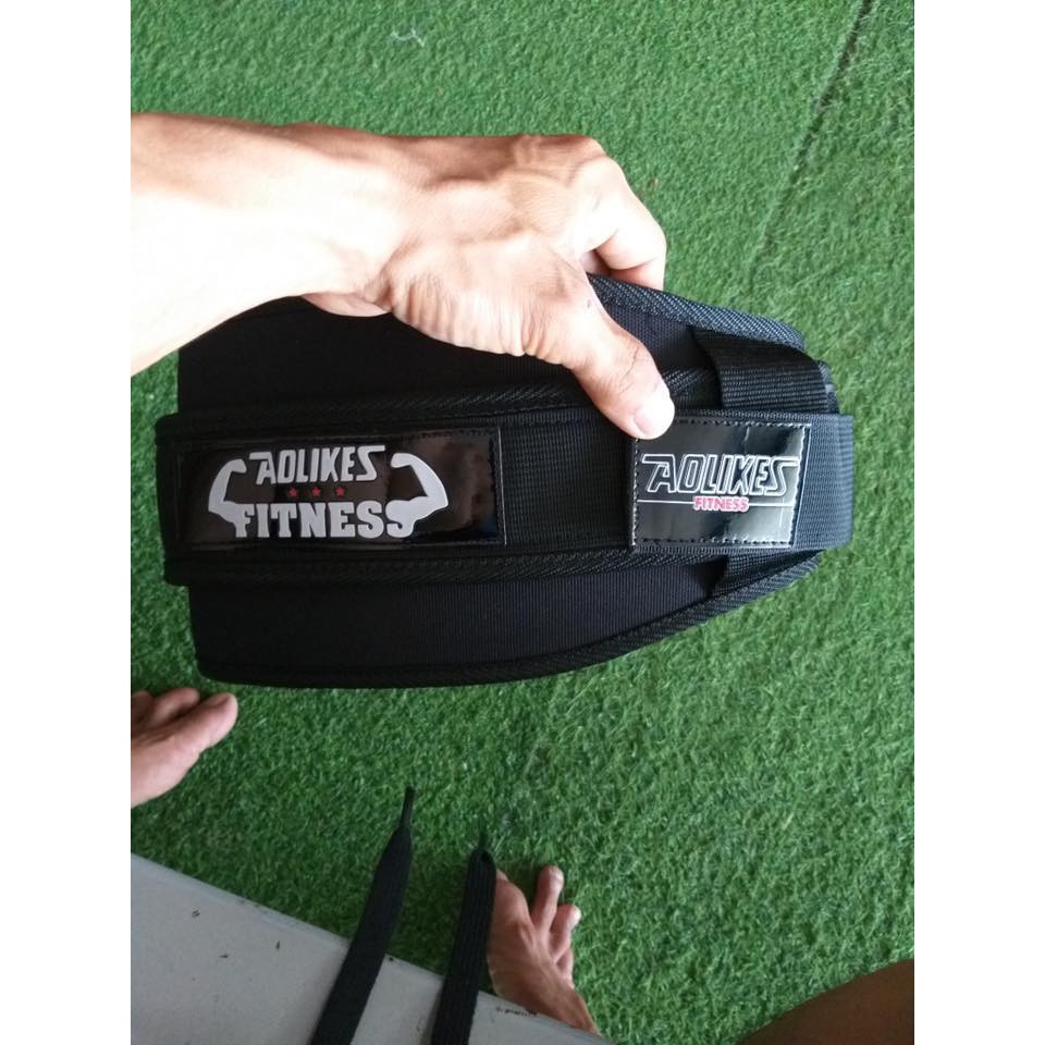 Đai Lưng Tập Gym, Nịt Lưng Mềm Gym Tập Thể Hình Gánh Tạ, Nịt Lưng Squat Chính Hãng Aolikes AL7983