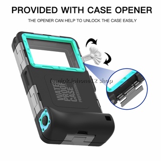 SHELLBOX ốp lưng chống nước 15M Cho Samsung Galaxy Note 20 S20 S21 FE S24 S22 Plus S23 Ultra 10 / 9 / 8 S10 / S9 / S8 WATERPROOF CASE Cover Professional Underwater Diving Water Proof Phone Case