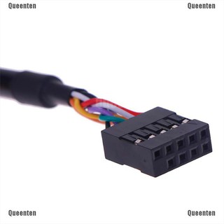 Dây cáp mở rộng chuyển đổi đầu bo mạch chủ 9 chân sang 2 cổng cắm USB 2.0