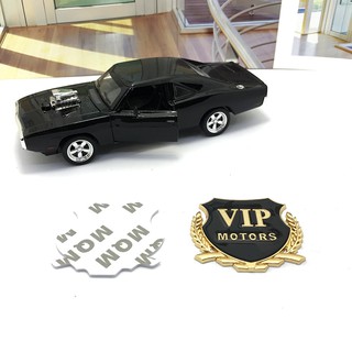 Bộ đôi Tem dán VIP xe hơi/ ô tô