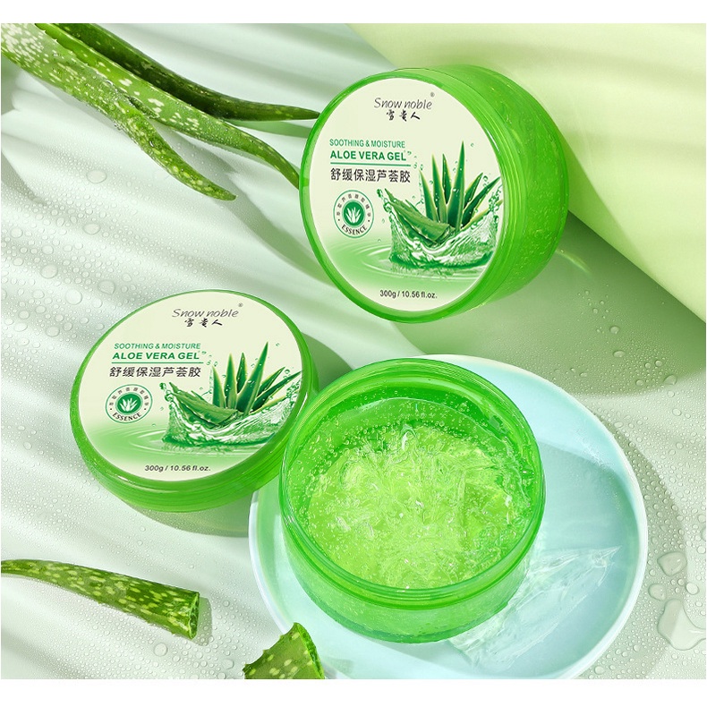 Gel nha đam dưỡng ẩm, gel ngăn ngừa mụn, gel thu nhỏ lỗ chân lông, cải thiện làn da xỉn màu giúp da trắng sáng mềm mịn