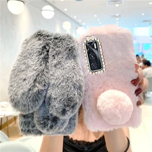 Ốp Điện Thoại Thỏ Bông Cho vivo y17s v29 5g v27e y17s v20 se y20i y20 y21 2021 y31 y21s y52 y72 5g y11 y12 y17 y70 y33s v17 neo