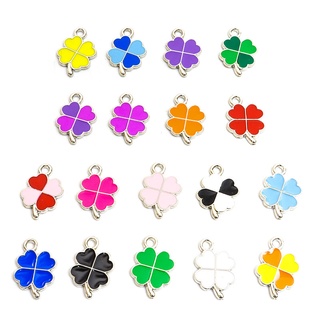Set 4 Mặt Trang Sức Hình Cỏ Bốn Lá