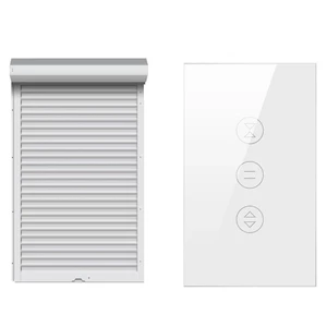 Combo 10 Công Tắc Điều Khiển Cửa Cuốn WiFi Qua Điện Thoại App Tuya Smart, lắp đặt trực tiếp vào vị trí công tắc cơ cũ