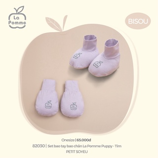 La pomme Set bao tay bao chân La Pomme Puppy AW2022