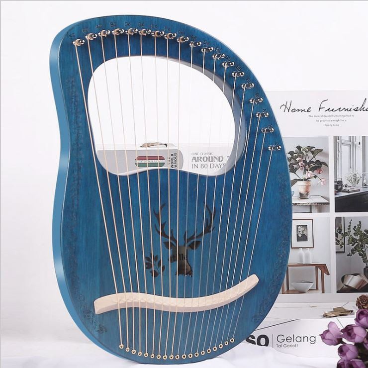 Đàn Lyre 19 dây - Full Phụ Kiện - Túi chống sốc