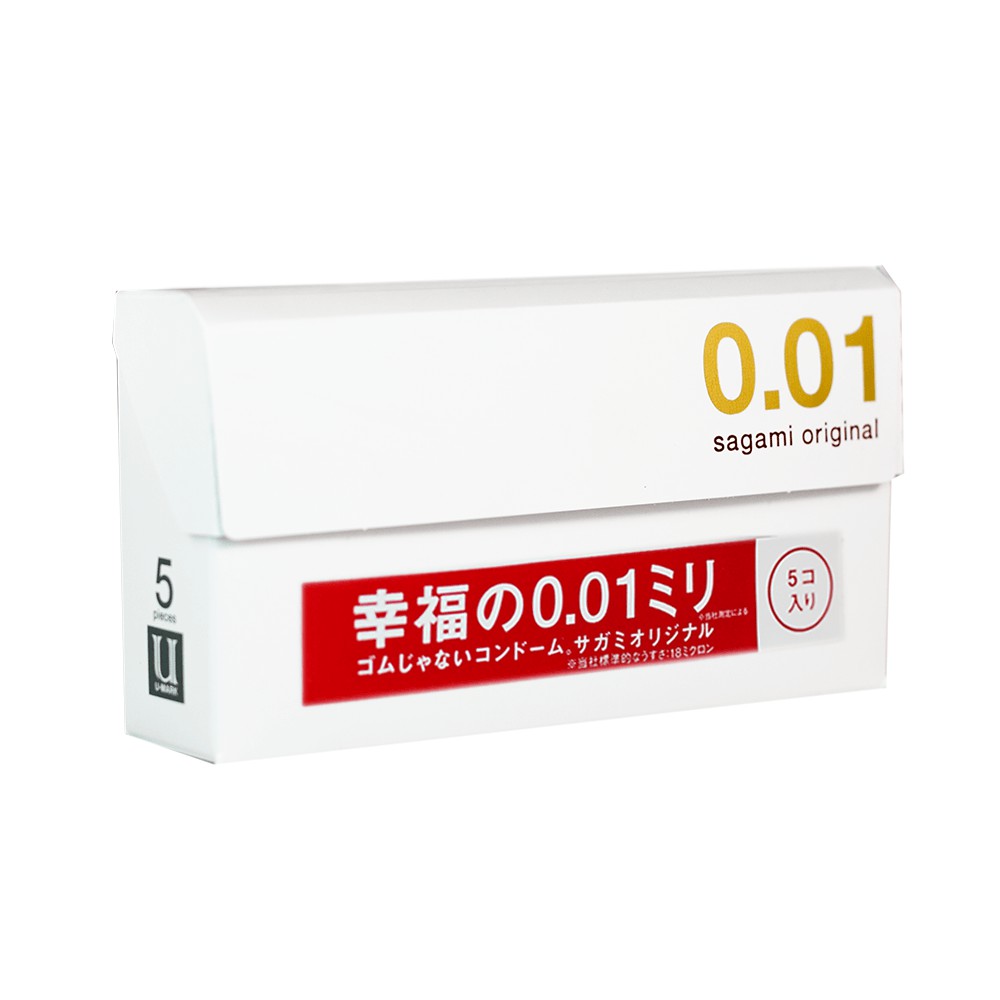 Ảnh Bao cao su Sagami 001 - Non latex - Siêu mỏng 0.01 mm - 01 Hộp 3