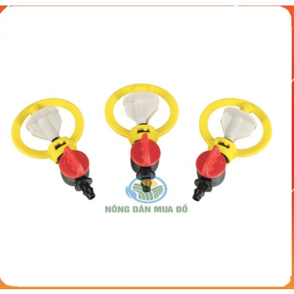10 Béc tưới phun mưa SD502 liền van nối ống Ldpe 6mm