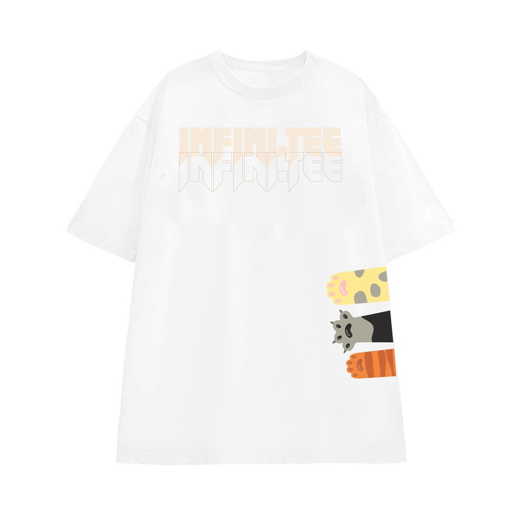 Áo thun INFINITEE Fni0827, Thun 100% Cotton - form rộng Unisex.