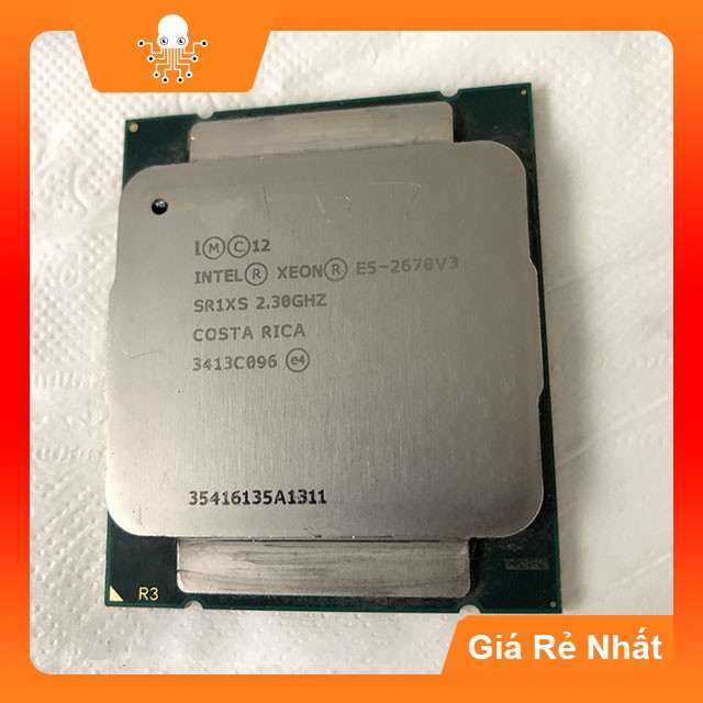 Chip xử lý CPU Intel Xeon E5-2689 E5-2680 E5-2696 E5-2697 v2 12 nhân 24 ...