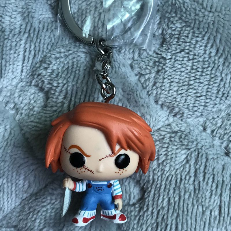 Móc Khóa Funko Pop Chucky Pennywise Elvira Castilla Dwight Kenny