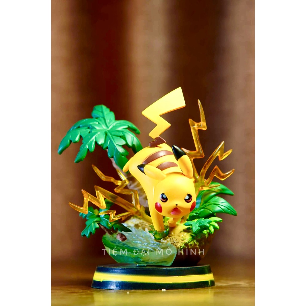 (Giảm giá Trung thu) Mô hình Pokemon Pikachu 10cm | Shopee Việt Nam