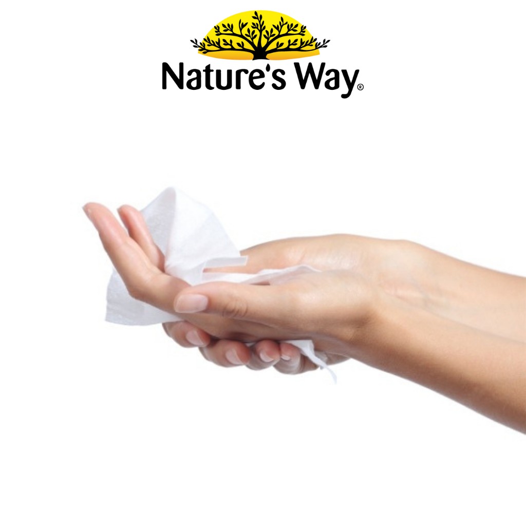 Ảnh Khăn Giấy Ướt Nature's Way Không Mùi, An Toàn Cho Da Của Bé Cao Cấp 2