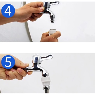 Đầu Nối Vòi Nước Tháo Lắp Nhanh 4 Điểm Chuyên Dụng