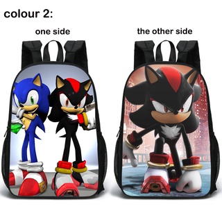 Bán Hàng 3D In Hình Hoạt Hình Hai Mặt Túi Đi Học Trẻ Em Anime Mới Sonic Học Sinh Ba Lô Cho Học Sinh Bé Gái Bé Trai