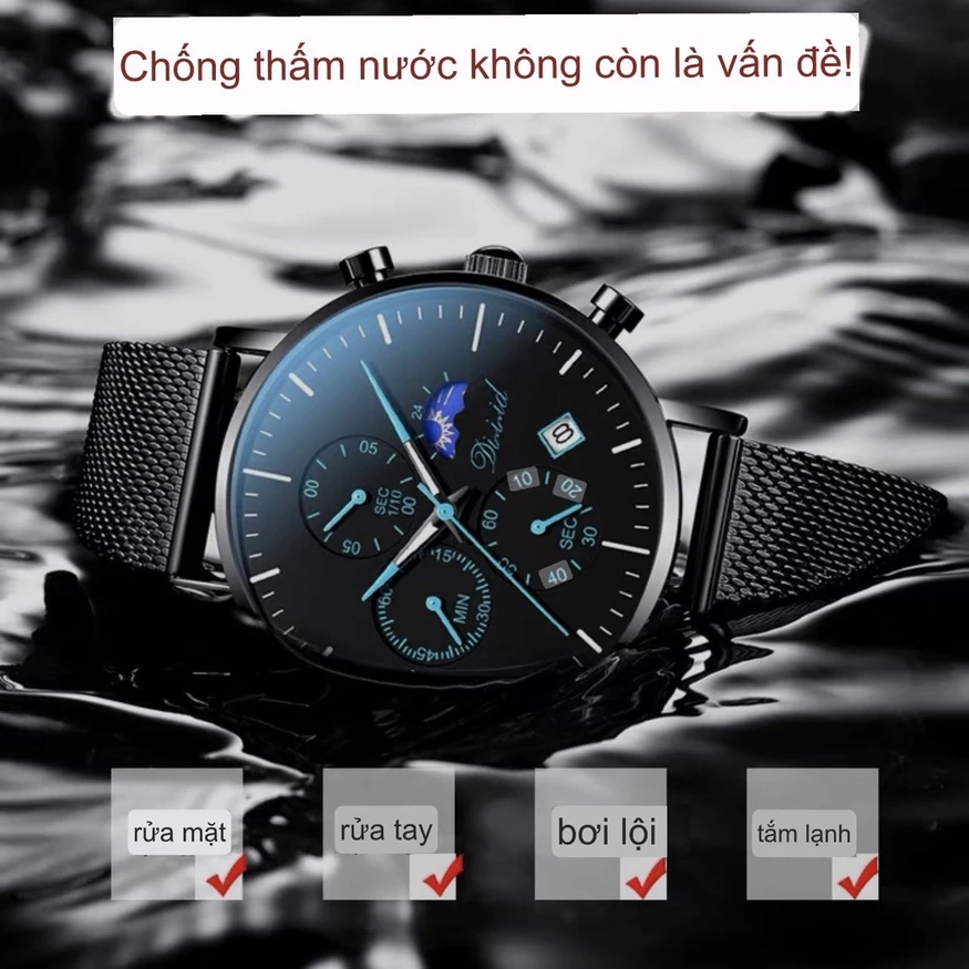 Đồng hồ DIZIZID DZTD9 góc nghiêng