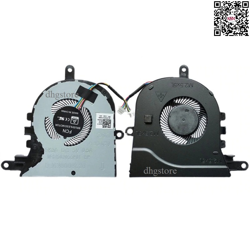 Ventilateur De Refroidissement Pour Processeur Dell - Compatible Vostro 3580/90/91/93, Inspiron, Latitude