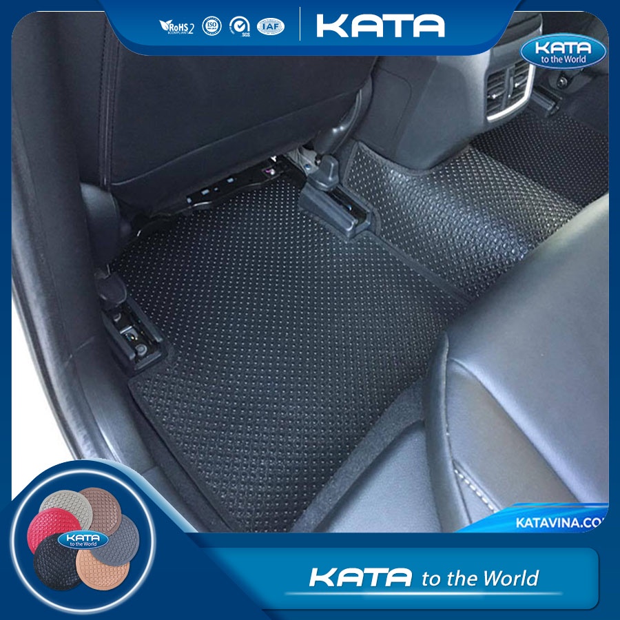 Thảm lót ô tô KATA cho xe Honda Civic (2016- 2021) - Khít với sàn, Chống thấm, Không mùi, Không ẩm mốc