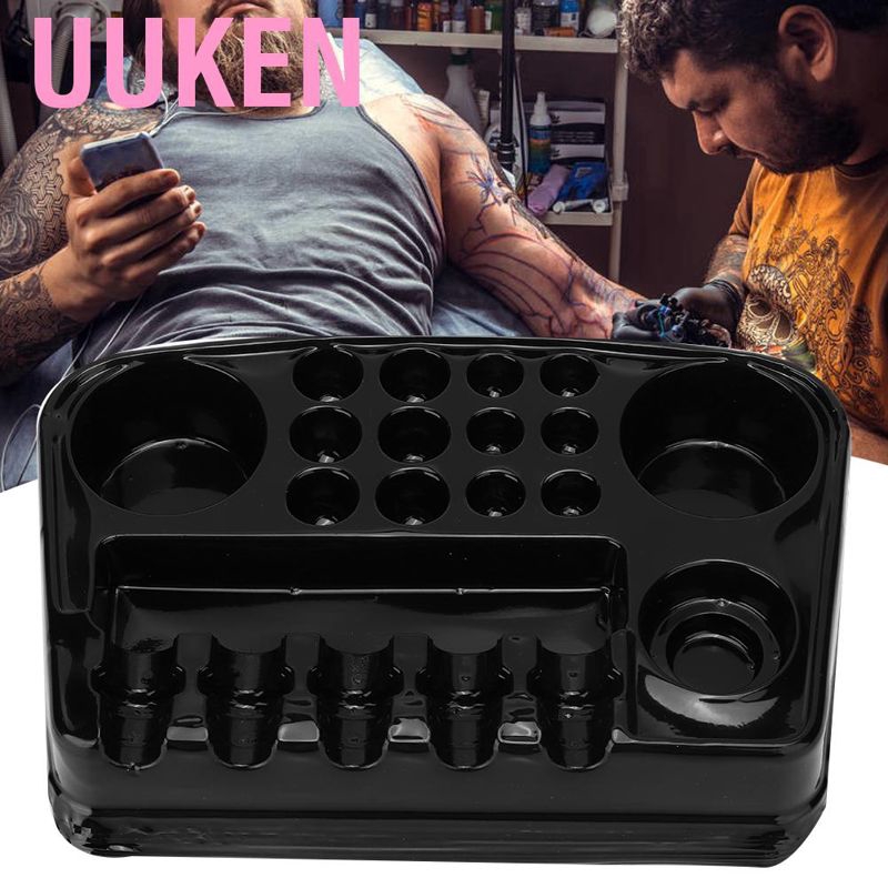 Uukendh [Hàng mới về] Set 12 khay tinh mực dùng một lần tiện lợi