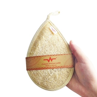 XƠ MƯỚP TẮM / ORGANIC LOOFAH / BÔNG TẮM XƠ MƯỚP TỰ NHIÊN SIZE NHỎ 8 cm * 13 cm