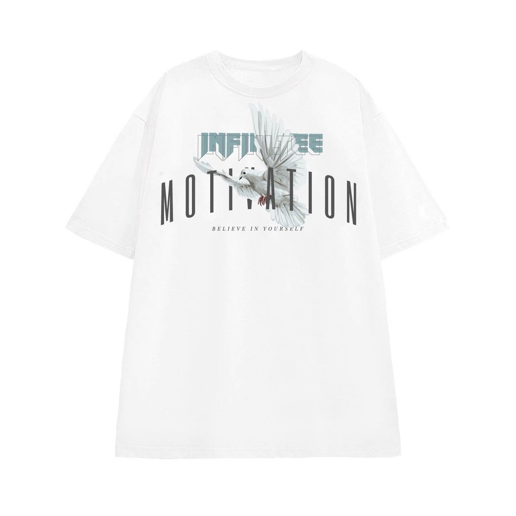 Áo thun INFINITEE Fni0107, Thun 100% Cotton - form rộng Unisex