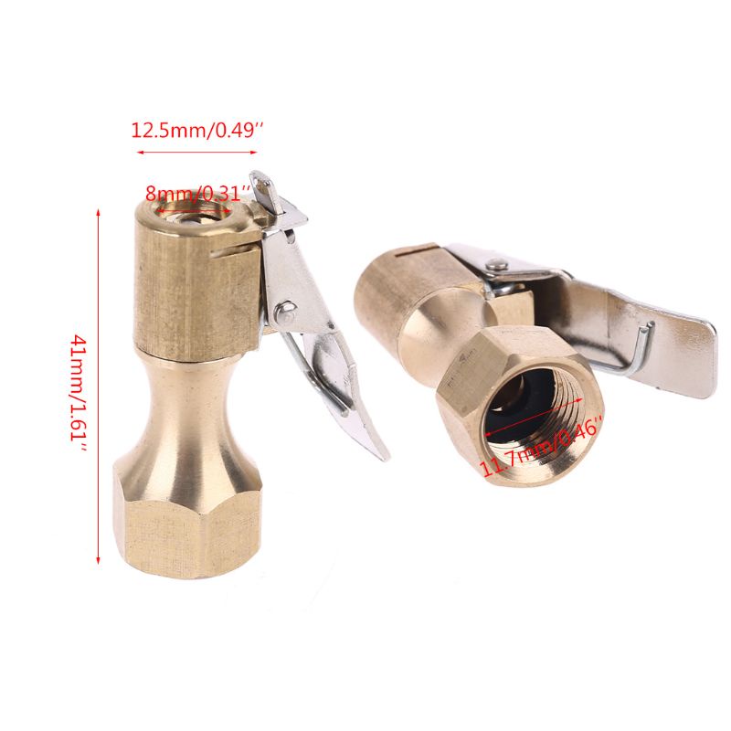 Đầu kẹp máy bơm lốp xe 1 / 4 "