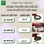 Vòng Tay Trầm Hương sánh chìm - Ngũ Bảo Trợ Mệnh - Chuỗi Tràng Hạt 108 hạt 6 7 8mm Mix Omani màu vàng Theo Mệnh - THBA