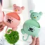 Giá đựng đồ treo tường kết hợp móc treo
