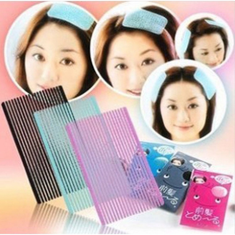 Miếng Dán Tóc Bạn Gái Rửa Mặt - Miếng Cài Giữ Tóc Cố Định Tóc Mái Khi Trang Điểm Tiện Lợi - giao màu ngẫu nhiên