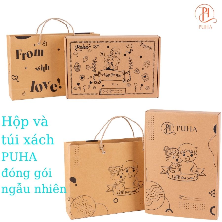 Mô tả Quà tặng 8/3 có túi chườm bụng kinh nóng lạnh đa năng chăm sóc bạn gái Puha 1000ml - 7
