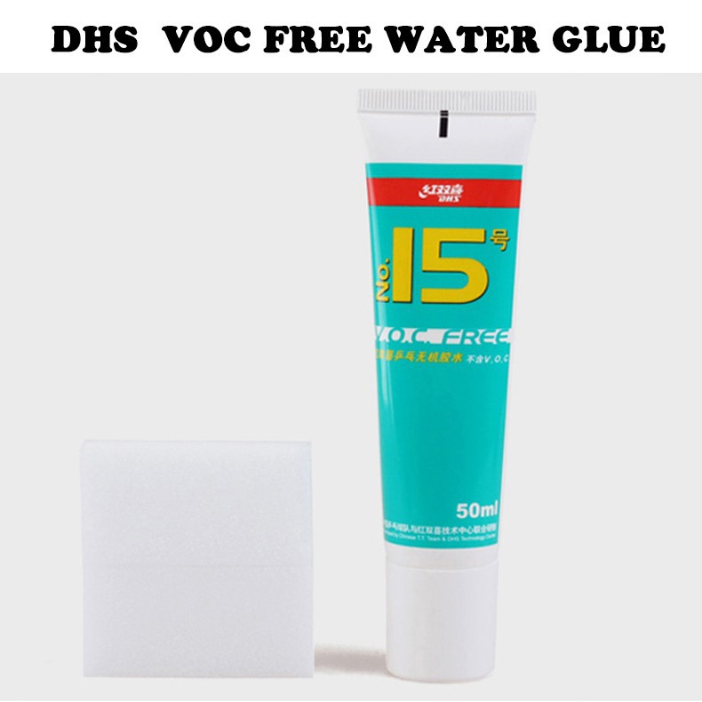 [Xỉ, lẻ, CTV] Keo dán mặt vợt bóng bàn DHS I5 lọ 50ml(Keo sữa dhs l5, keo No. 15) chính hãng