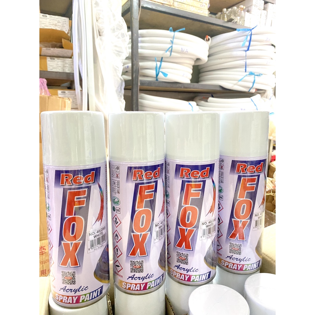Sơn xịt Redfox Thái Lan thùng 12 chai (sơn tốt)