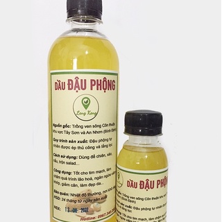 Dầu Đậu Phộng LengKengFarm Bình Định (Dầu Lạc) - Đậu Phộng Sẻ Ta Thơm Giàu Dinh Dưỡng - Dầu Thực Vậtt