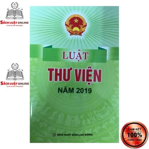 Sách LV1 - Luật thư viện năm 2019 (NXB Lao động)