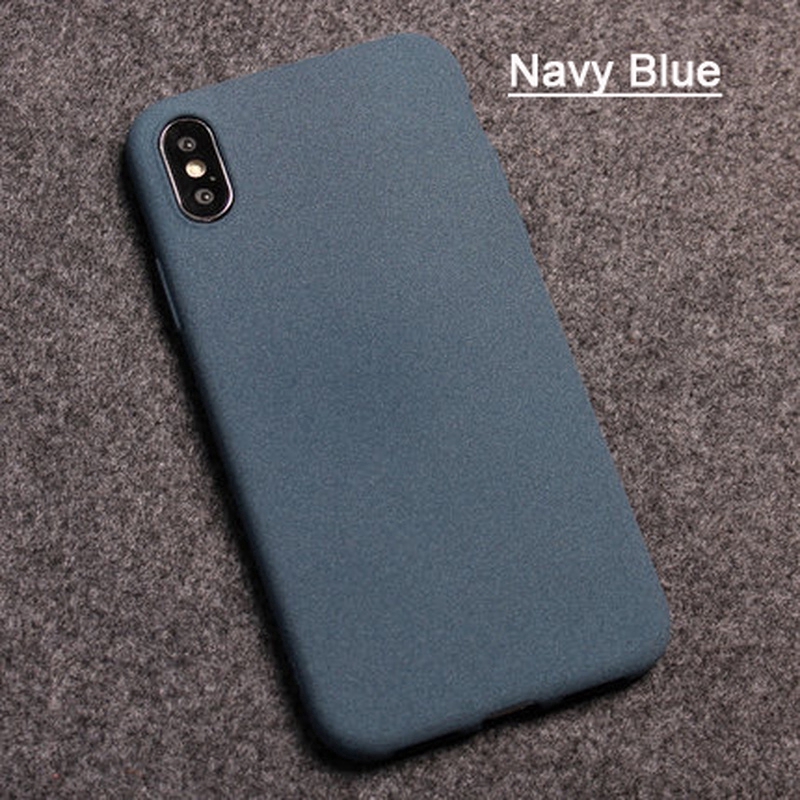 Ốp lưng TPU mềm màu nhám chống vân tay cho Ready For iPhone SE 2020 11 Pro Max XS MAX XR X 7 8 Plus