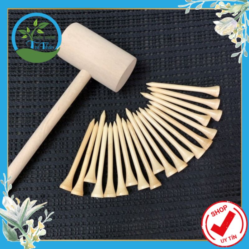 Set búa và đinh gỗ cho bé rèn vận động tinh (Cùng con) | Shopee Việt Nam