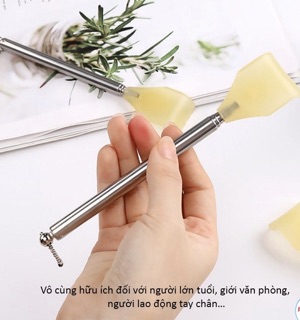 Combo 2 Cây Gậy Gãi Lưng Inox Nhỏ Gọn Tiện Lợi
